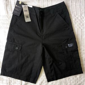 Nwt Boys Size 14 Matix Clothing Black Cargo Shorts